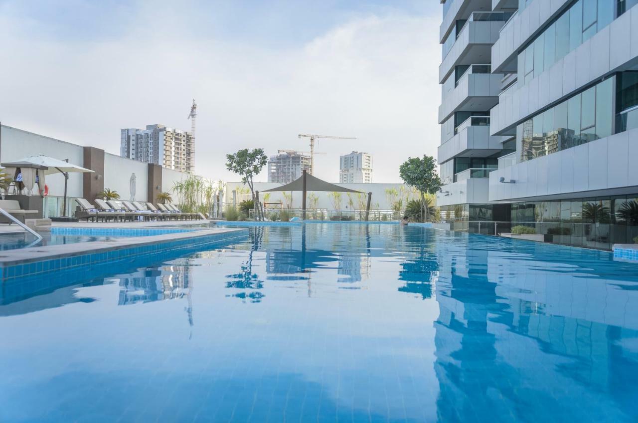 Waterfront Downtown- Damac Maison Canal View Dubai Exterior foto